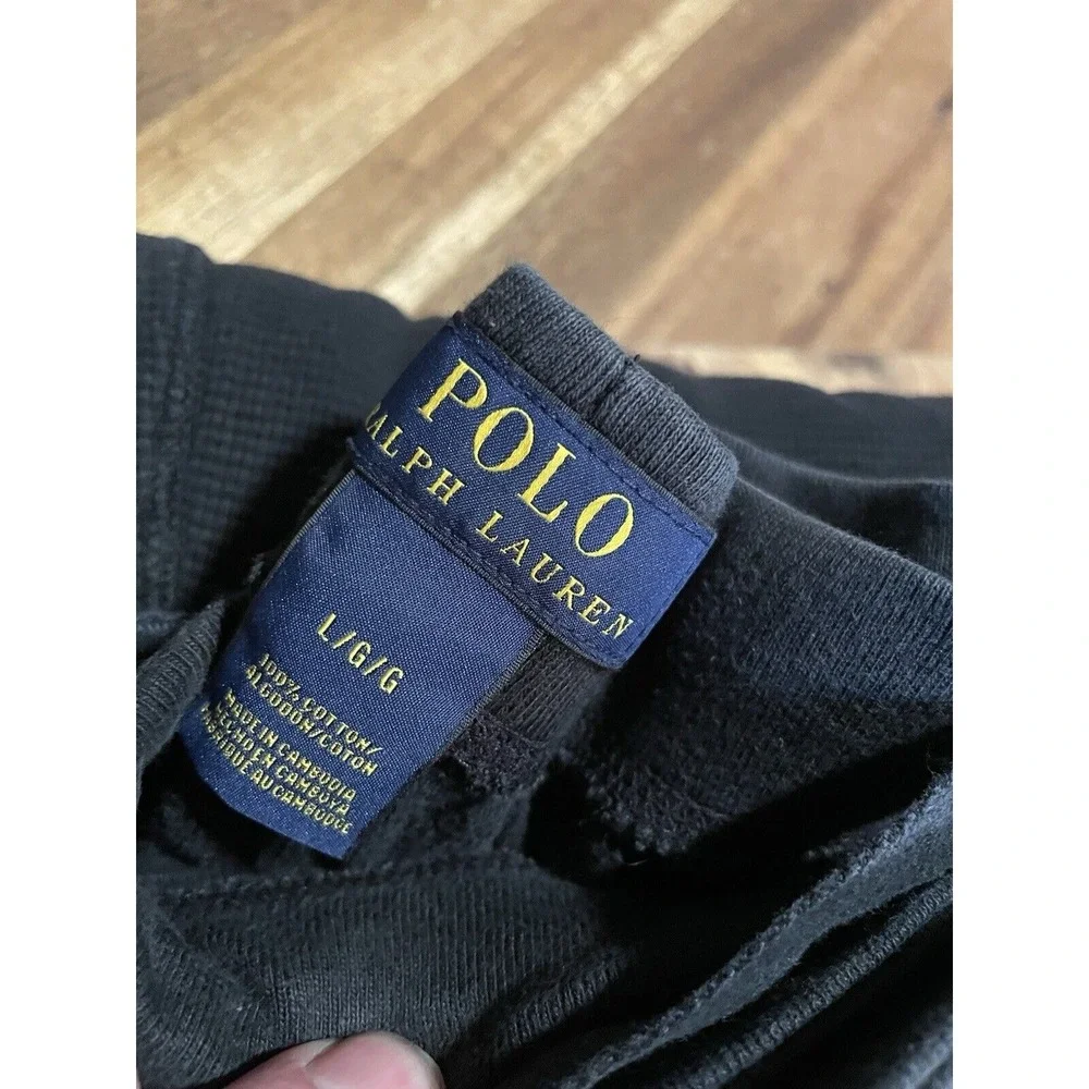 Polo Ralph Lauren Pants Sleep Jogger Waffle Knit Thermal Lounge‎ Lot Of 2 Large